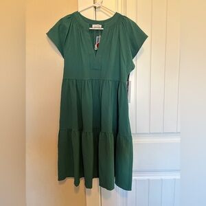 Calvin Klein Dress in Forest Green